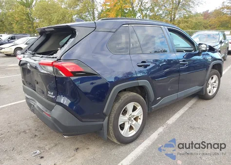 2021 Toyota Rav4 Hybrid Xle from USA, damaged, VIN 2T3R6RFV8MW012931